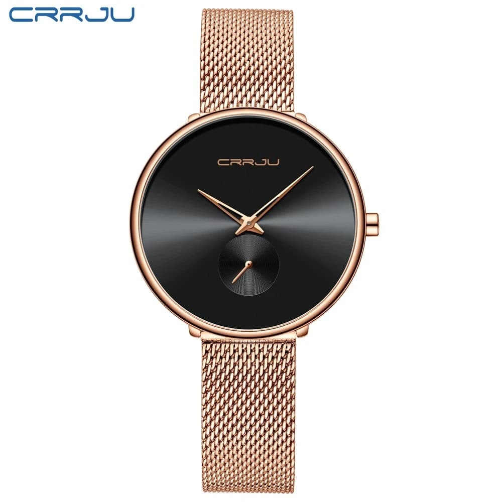 CRRJU 2165 Elegant Mesh Women’s Watch