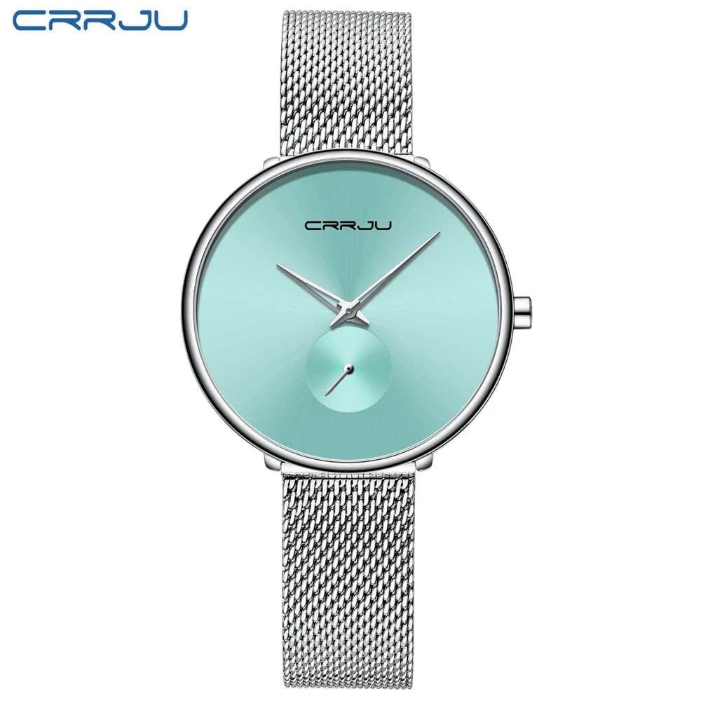 CRRJU 2165 Elegant Mesh Women’s Watch 2
