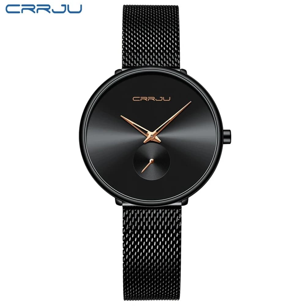 CRRJU 2165 Elegant Mesh Women’s Watch 8