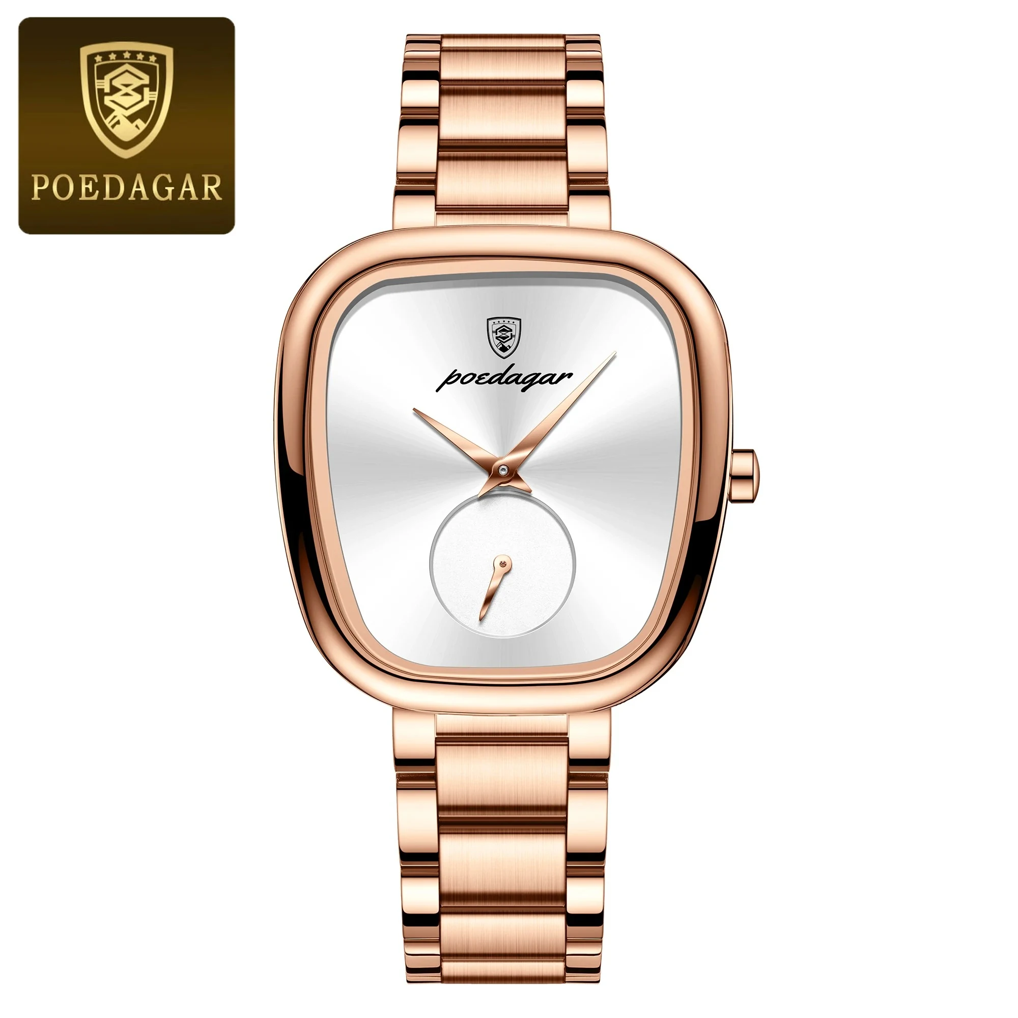 POEDAGAR 783s Elegance Square Women’s Watch 5