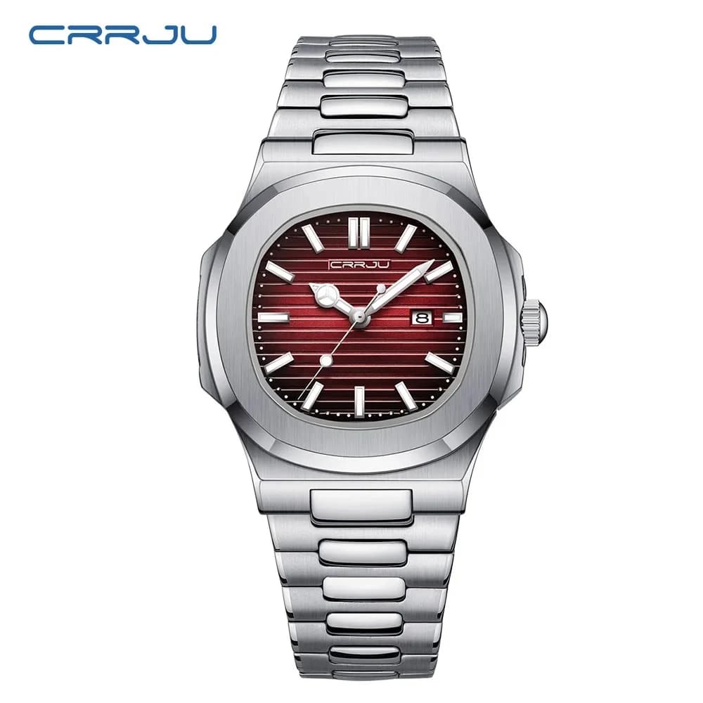 The CRRJU 5018 Men's Luxury Quartz Watch 2