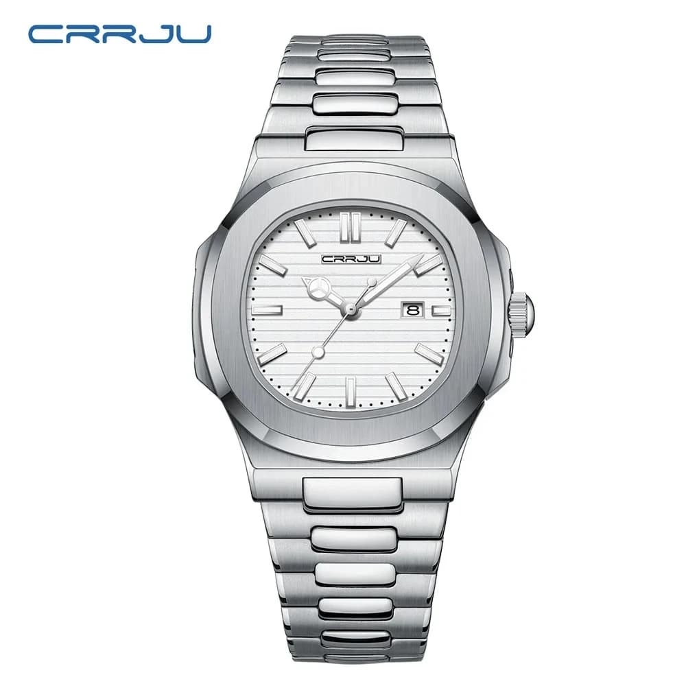 The CRRJU 5018 Men's Luxury Quartz Watch 4