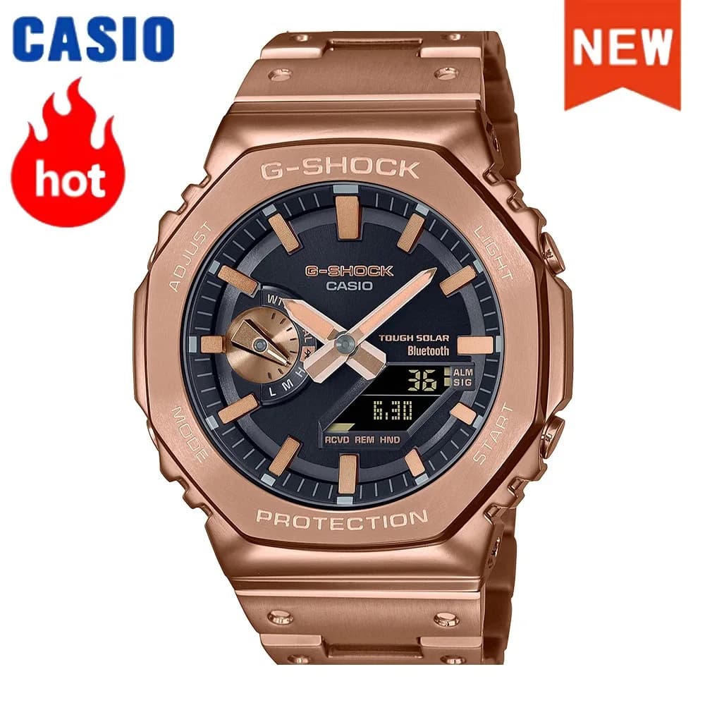 CASIO G-SHOCK GST-B100 Steel Chrono Sport Watch 3