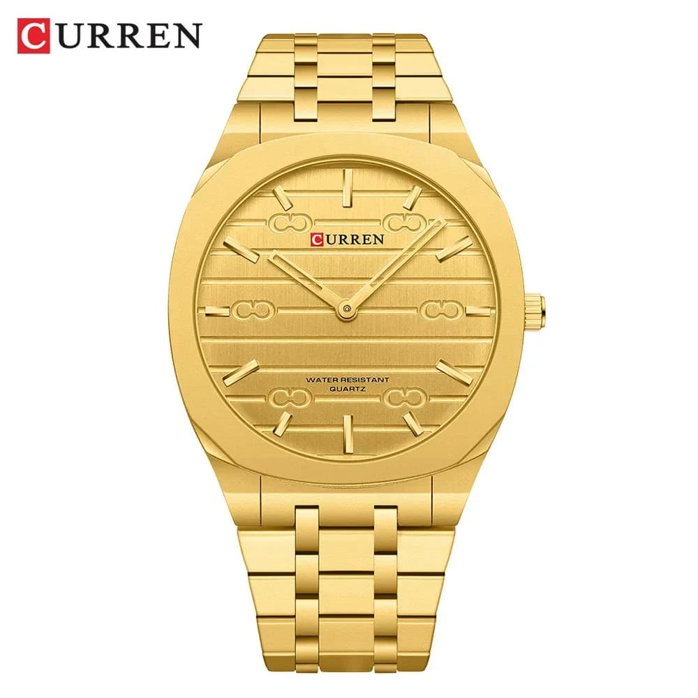 CURREN 8444 Minimalist Royal Steel Watch 2