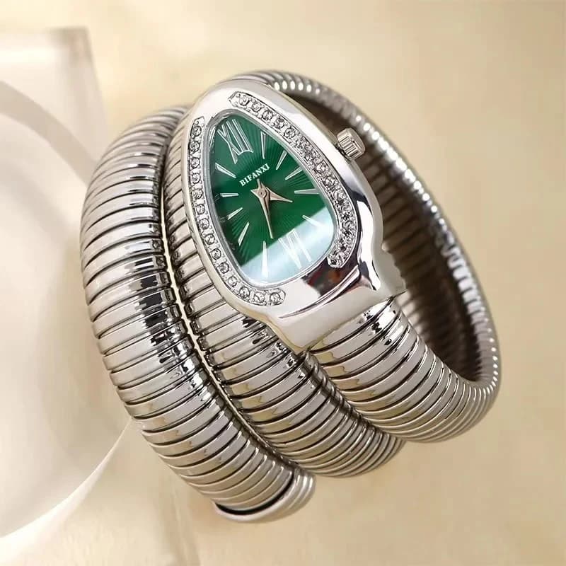Luxury Coiled Serpentine Watch 5