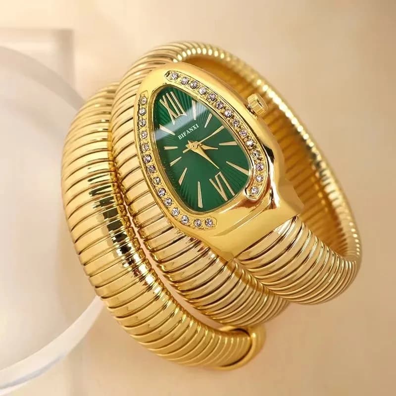 Luxury Coiled Serpentine Watch 7
