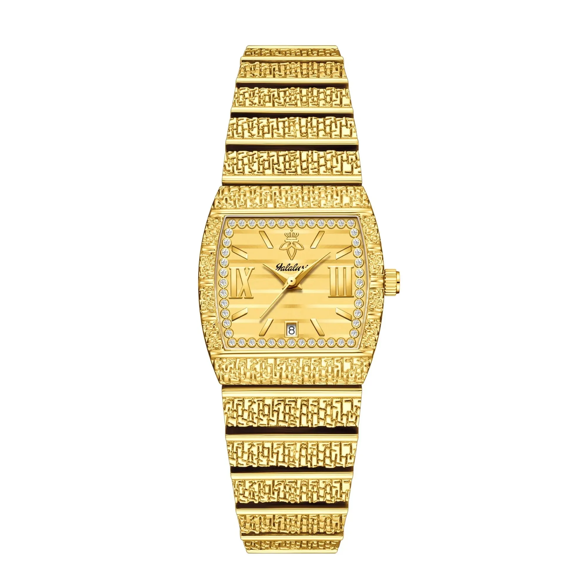 Yala Lusi Engraved Tonneau Women's Watch