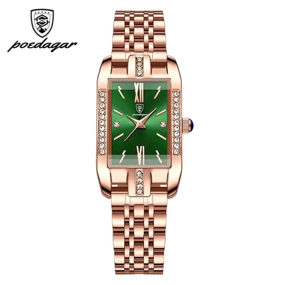 Poedagar Rectangle Women's Watch
