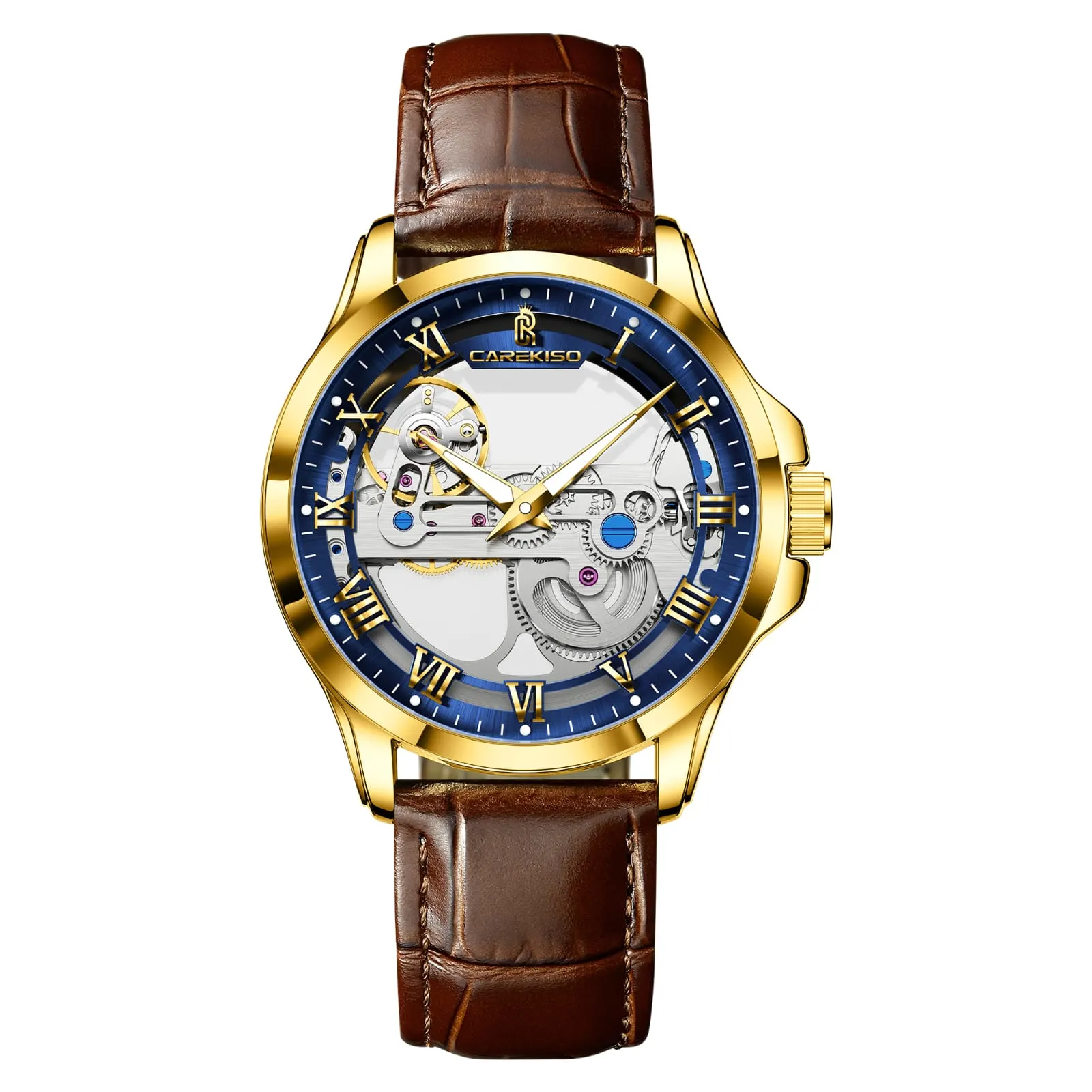 Carekiso Skeleton Mechanical Men's Watch