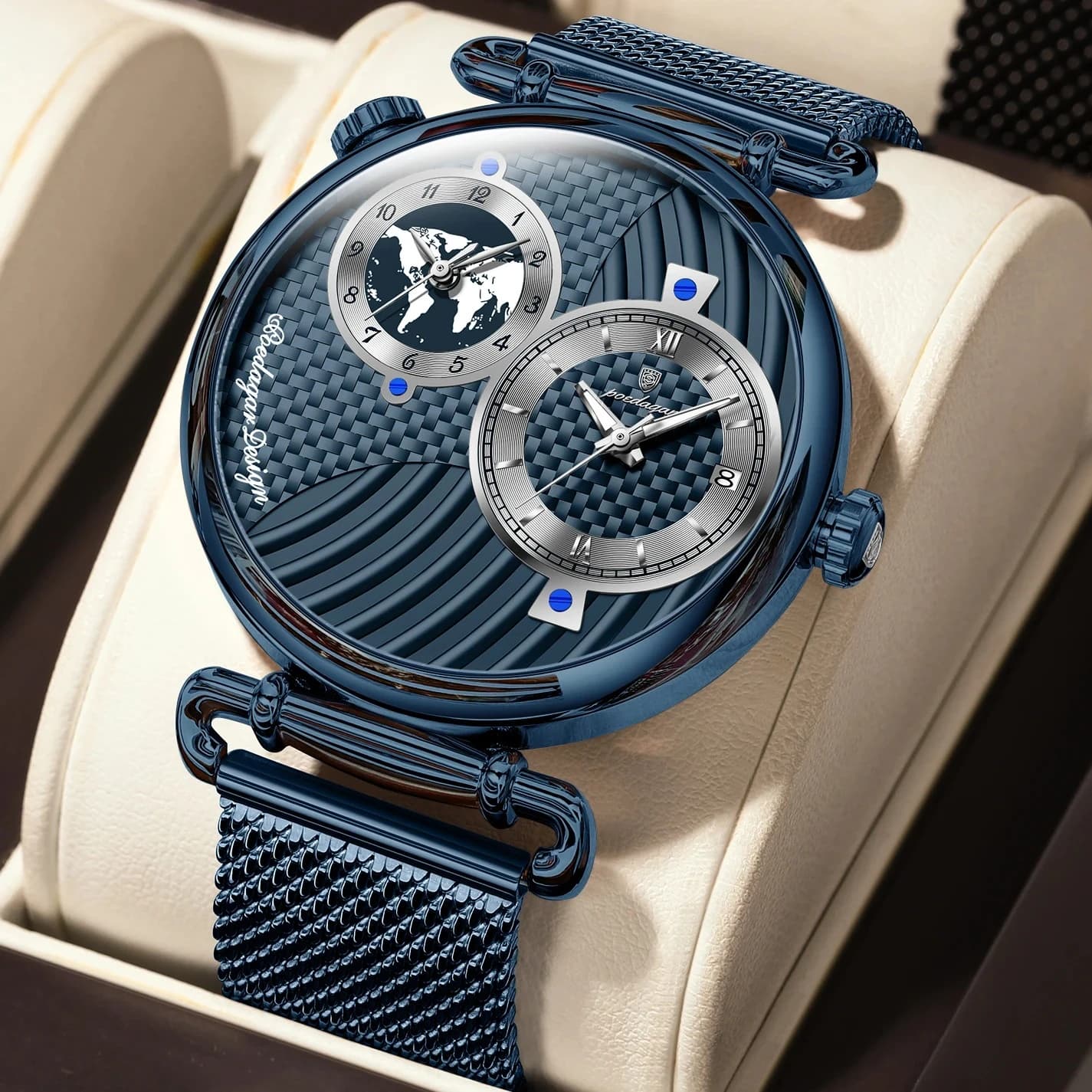 Poedagar 848 Meridian Men's Watch 2