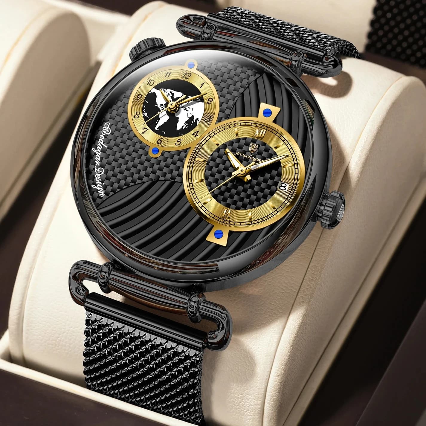 Poedagar 848 Meridian Men's Watch 3