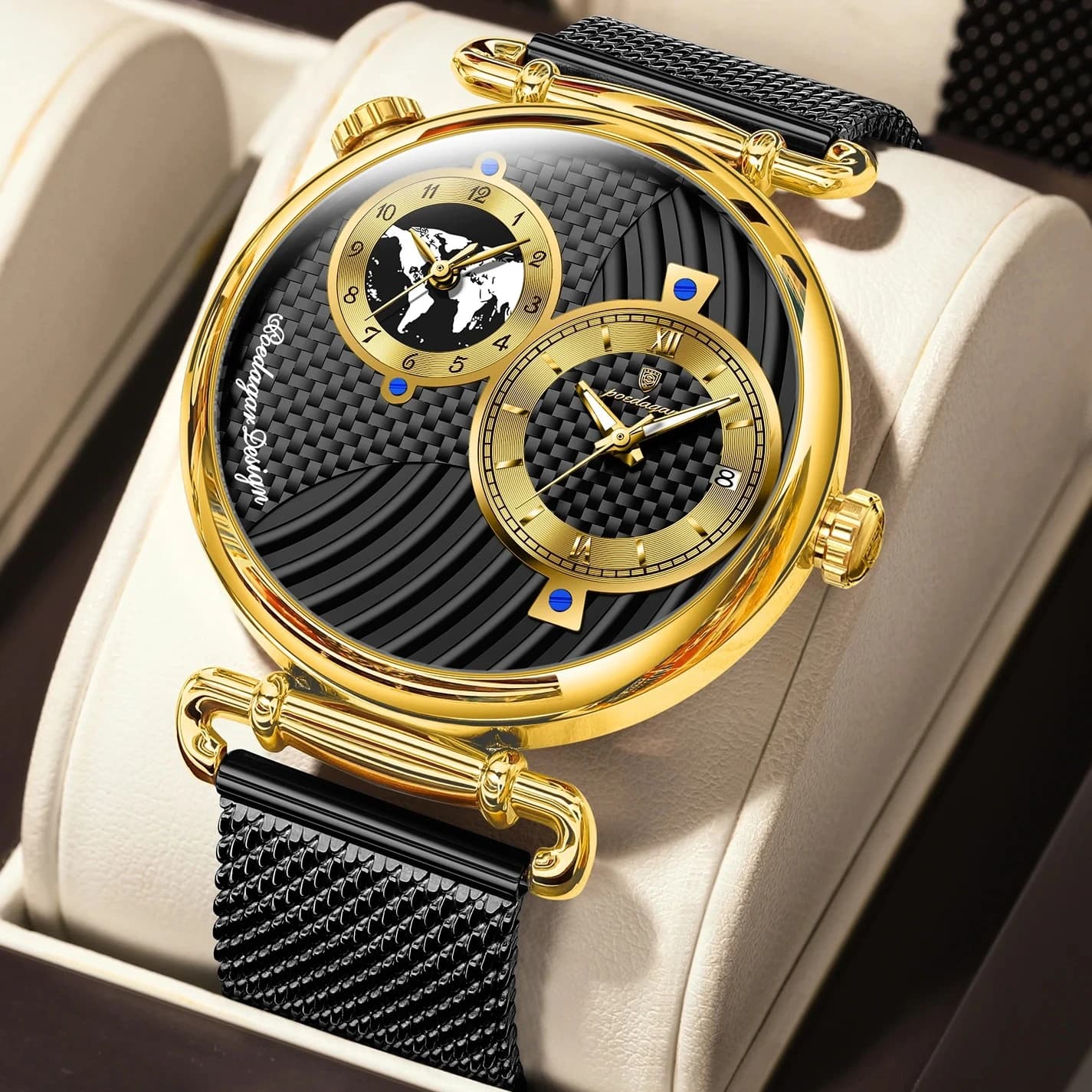 Poedagar 848 Meridian Men's Watch 5