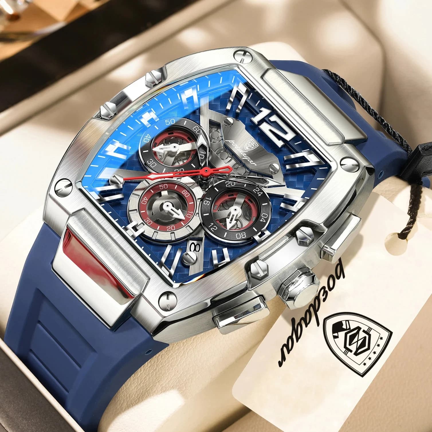Poedagar 9051 Velocity Men's Sport Watch 2